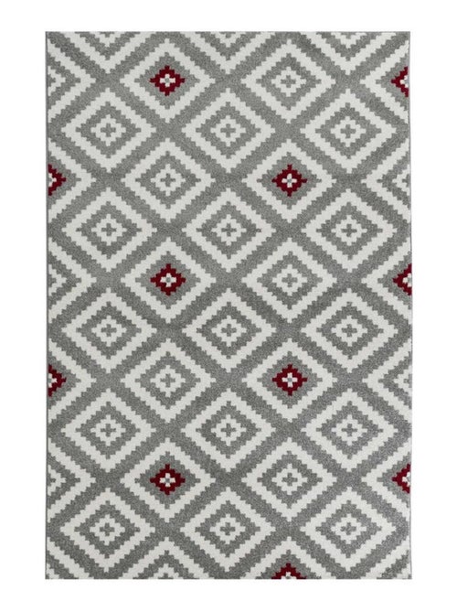 Tapis salon et chambre tissé motif géométrique EFELON 1 - Kiabi