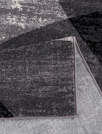 Tapis salon et chambre tissé motif géométrique FALDO