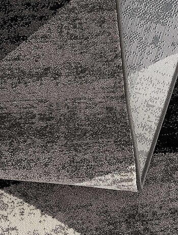 Tapis salon et chambre tissé motif géométrique FALDO