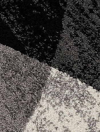 Tapis salon et chambre tissé motif géométrique FALDO