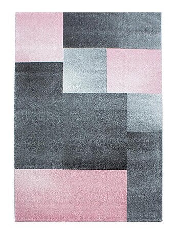 Tapis salon et chambre tissé motif géométrique KARLUK