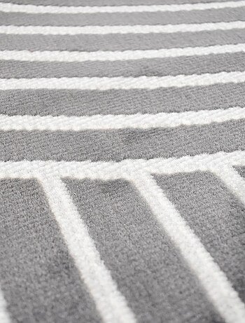 Tapis salon et chambre tissé motif géométrique LYN49 ARCRIL