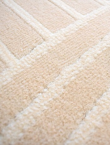 Tapis salon et chambre tissé motif géométrique LYN49 ARCROL