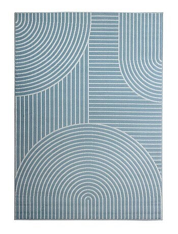 Tapis salon et chambre tissé motif géométrique LYN49 ARCROL