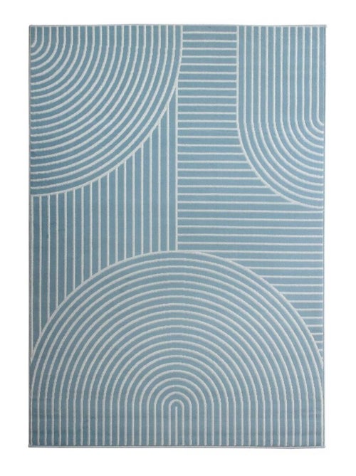 Tapis salon et chambre tissé motif géométrique LYN49 ARCROL - Kiabi