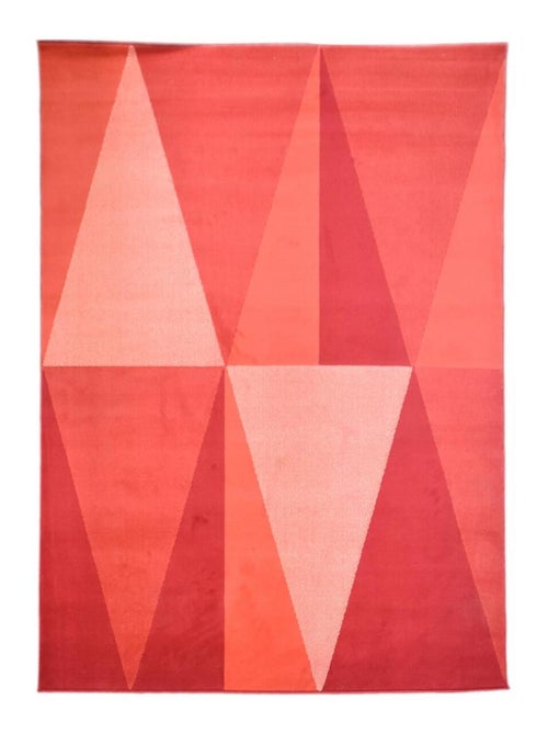 Tapis salon et chambre tissé motif géométrique LYN49 BIGTRI - Kiabi