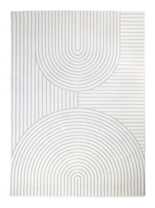 Tapis salon et chambre tissé motif géométrique LYN49 BINCI - Kiabi