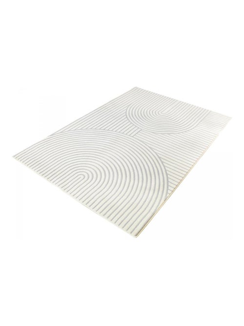 Tapis salon et chambre tissé motif géométrique LYN49 BINCI - Kiabi