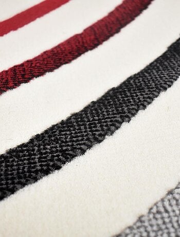 Tapis salon et chambre tissé motif géométrique LYN49 MUCOUR