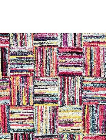 Tapis salon et chambre tissé motif géométrique LYN6 BRIK