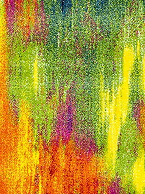 Tapis salon et chambre tissé motif géométrique LYN8 BELO 1 - Kiabi