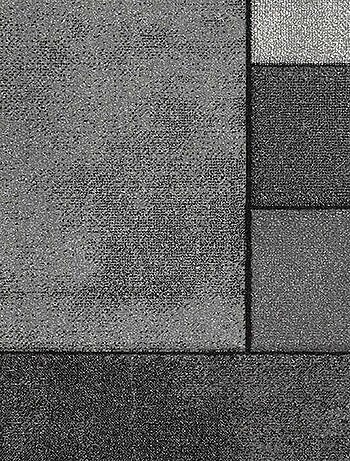 Tapis salon et chambre tissé motif géométrique LYN8 GEOME