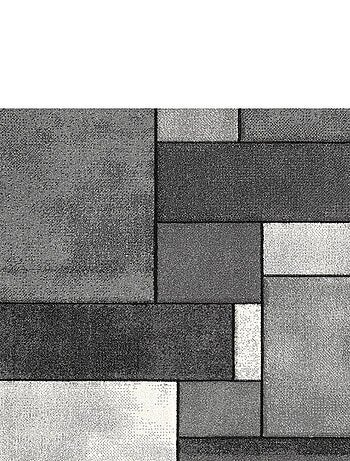 Tapis salon et chambre tissé motif géométrique LYN8 GEOME