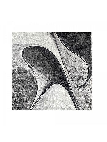 Tapis salon et chambre tissé motif géométrique LYN8 MADILA