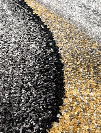 Tapis salon et chambre tissé motif géométrique LYN8 MADILA