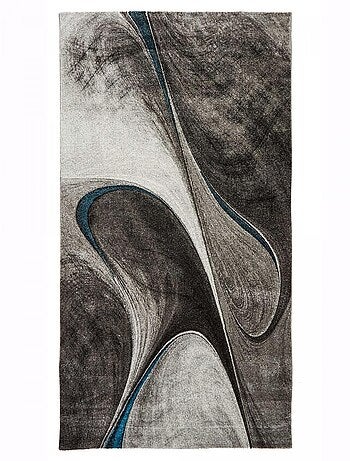 Tapis salon et chambre tissé motif géométrique LYN8 MADILA