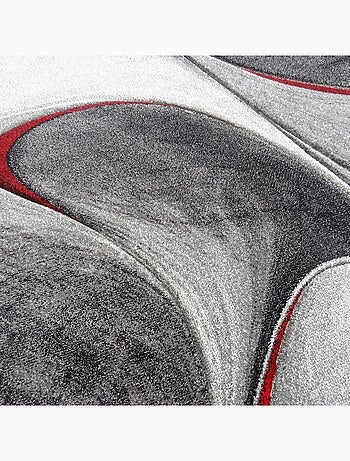 Tapis salon et chambre tissé motif géométrique LYN8 MADILA