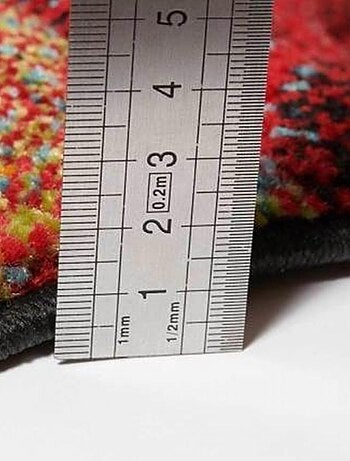 Tapis salon et chambre tissé motif géométrique LYN8 MARIX