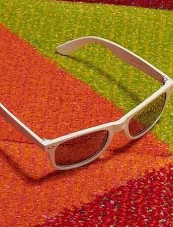 Tapis salon et chambre tissé motif géométrique LYN8 MARIX