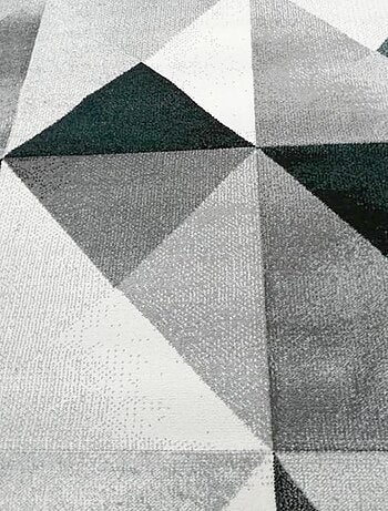 Tapis salon et chambre tissé motif géométrique LYN8 TRANDOU