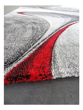 Tapis salon et chambre tissé motif géométrique MILAR