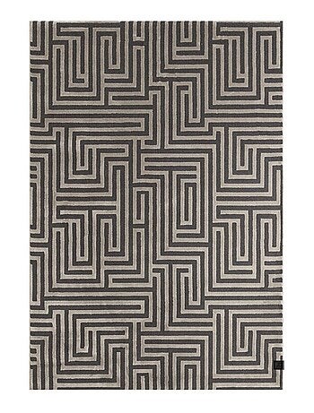 Tapis salon et chambre tissé motif géométrique MIRAGE