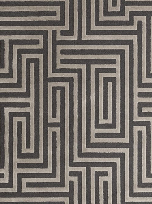 Tapis salon et chambre tissé motif géométrique MIRAGE - Kiabi