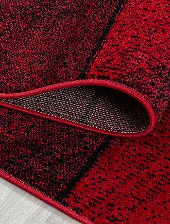 Tapis salon et chambre tissé motif géométrique OMEGOU