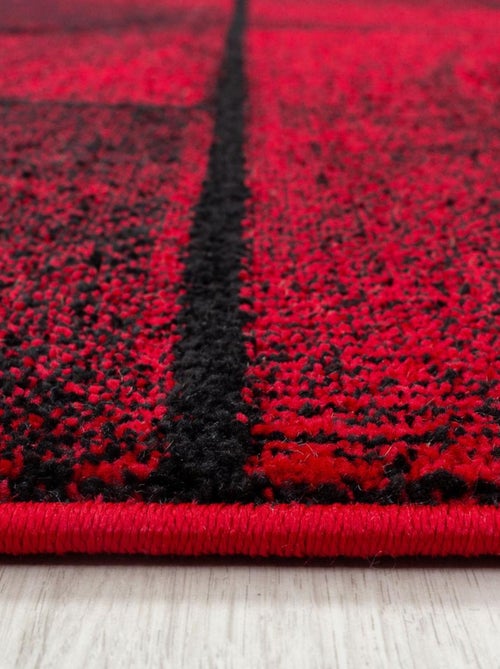 Tapis salon et chambre tissé motif géométrique OMEGOU - Kiabi