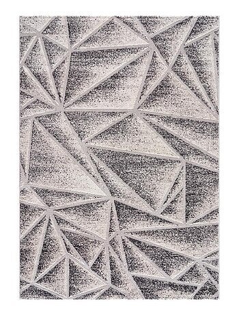 Tapis salon et chambre tissé motif géométrique ORI