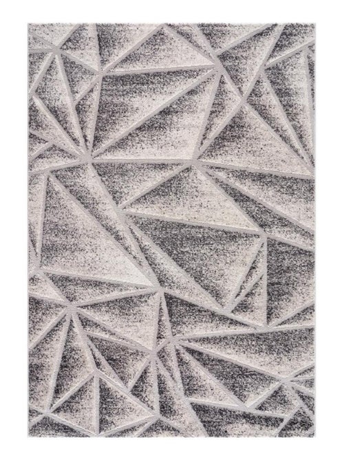 Tapis salon et chambre tissé motif géométrique ORI - Kiabi
