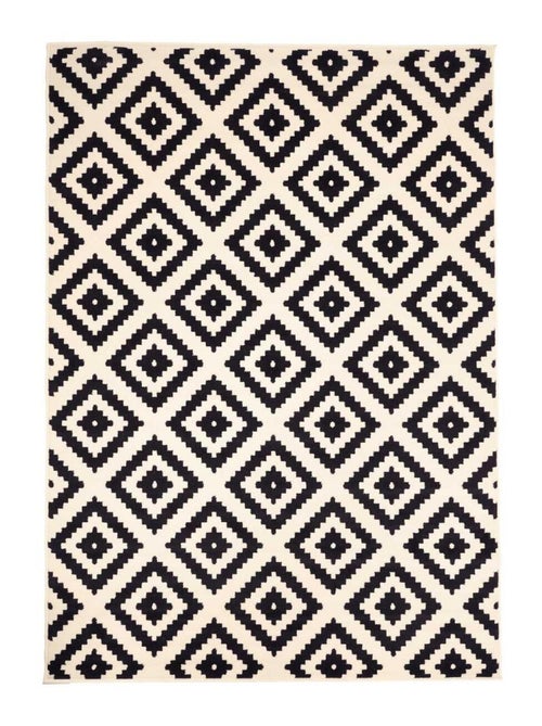Tapis salon et chambre tissé motif géométrique ORMA - Kiabi