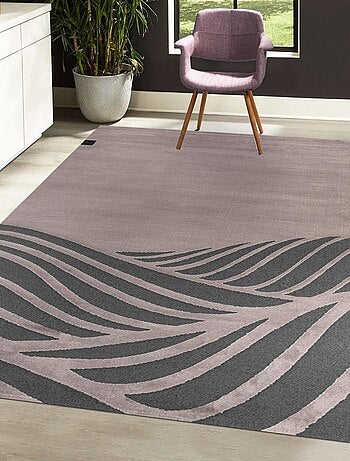 Tapis salon et chambre tissé motif géométrique PALM