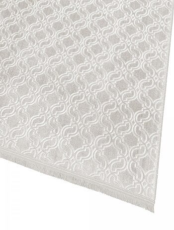 Tapis salon et chambre tissé motif géométrique PERIU