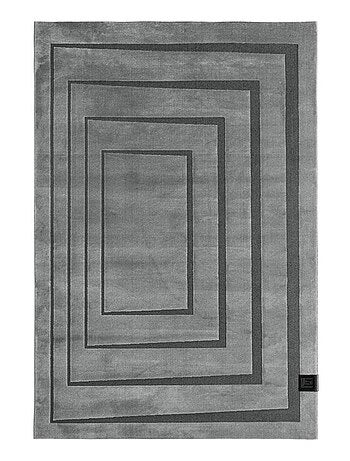 Tapis salon et chambre tissé motif géométrique PLAZA