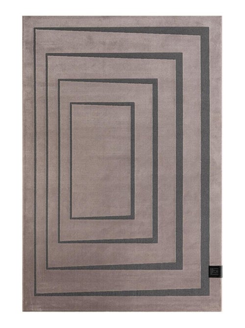 Tapis salon et chambre tissé motif géométrique PLAZA - Kiabi