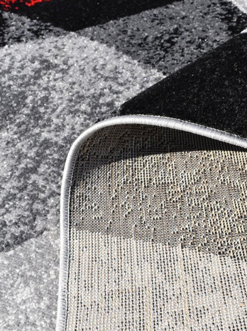 Tapis salon et chambre tissé motif géométrique RADULE - Kiabi