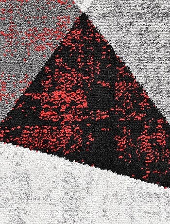 Tapis salon et chambre tissé motif géométrique ROSALINE