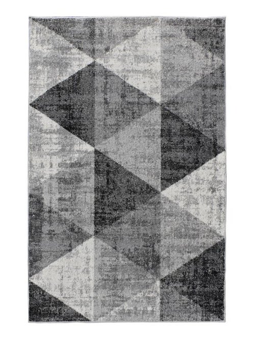 Tapis salon et chambre tissé motif géométrique SOLTAM - Kiabi