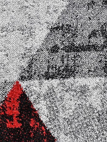 Tapis salon et chambre tissé motif géométrique SOLTAM