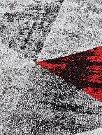 Tapis salon et chambre tissé motif géométrique SOLTAM