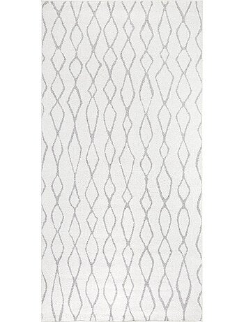 Tapis salon et chambre tissé motif géométrique SPATA