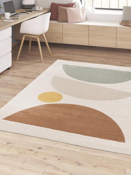Tapis salon et chambre tissé motif géométrique STREETA - Kiabi Tapis salon et chambre tissé motif géométrique STREETA - Kiabi