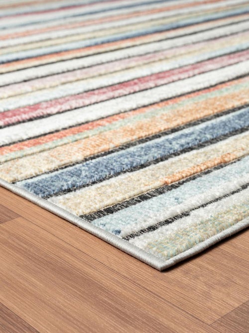 Tapis salon et chambre tissé motif géométrique SUN B - Kiabi