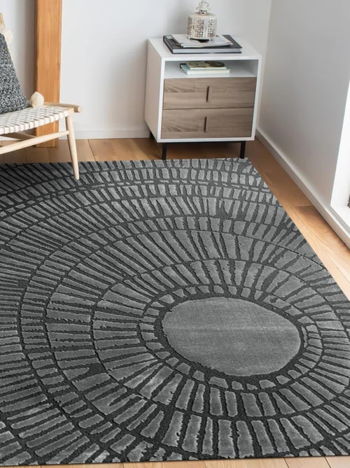 Tapis salon et chambre tissé motif géométrique TOSCANA - Kiabi