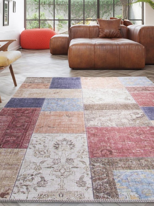 Tapis salon et chambre tissé motif géométrique VIVACE 9 - Kiabi Tapis salon et chambre tissé motif géométrique VIVACE 9 - Kiabi