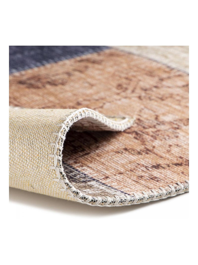 Tapis salon et chambre tissé motif géométrique VIVACE 9 Multicolore - Kiabi