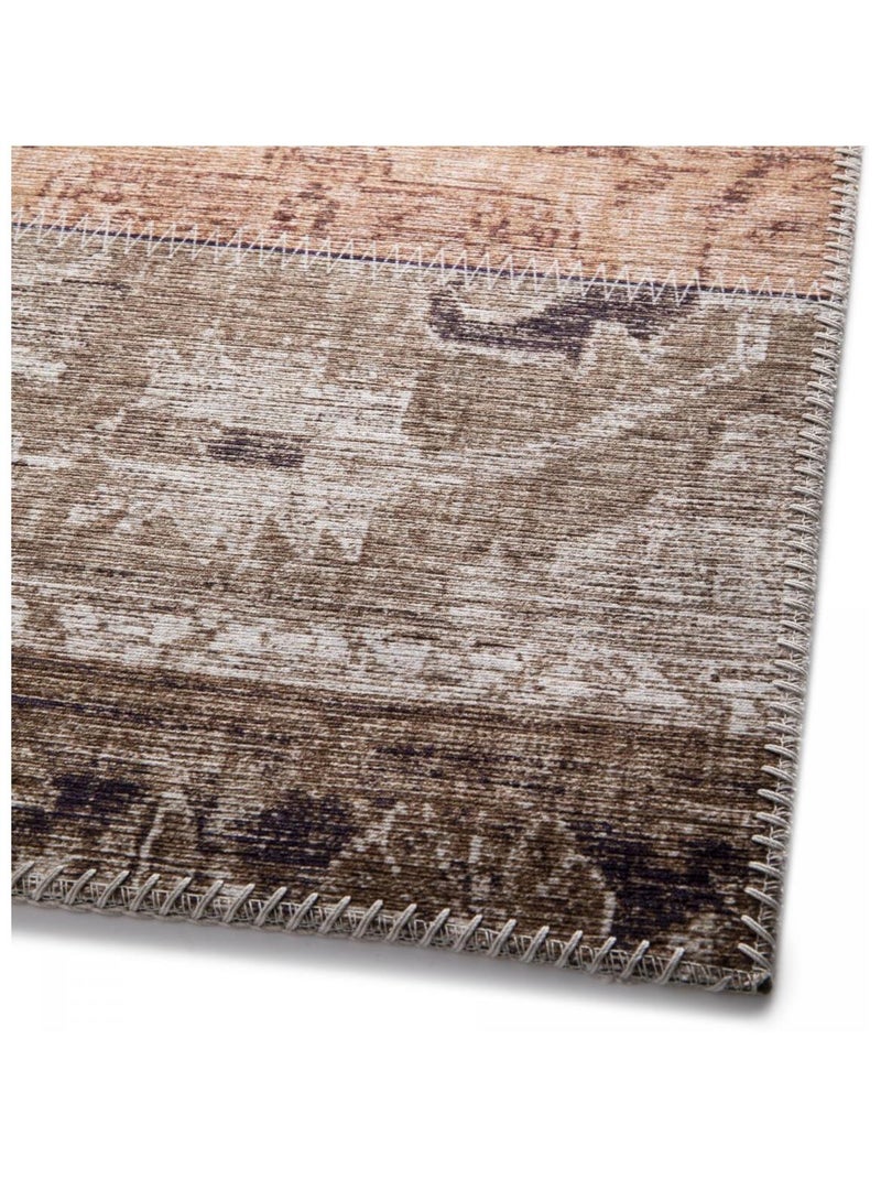 Tapis salon et chambre tissé motif géométrique VIVACE 9 Multicolore - Kiabi