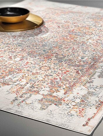 Tapis salon et chambre tissé motif oriental Baia