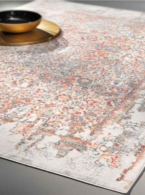 Tapis salon et chambre tissé motif oriental Baia - Kiabi